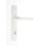 Mila ProSecure Enhanced Security Type A Door Handle Pair White