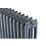 Arroll Montmartre 3-Column Cast Iron Radiator 470mm x 1234mm Cast Grey 4606BTU