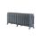Arroll 470mm x 1234mm 4606BTU Cast Grey Cast Iron 3 Column Radiator