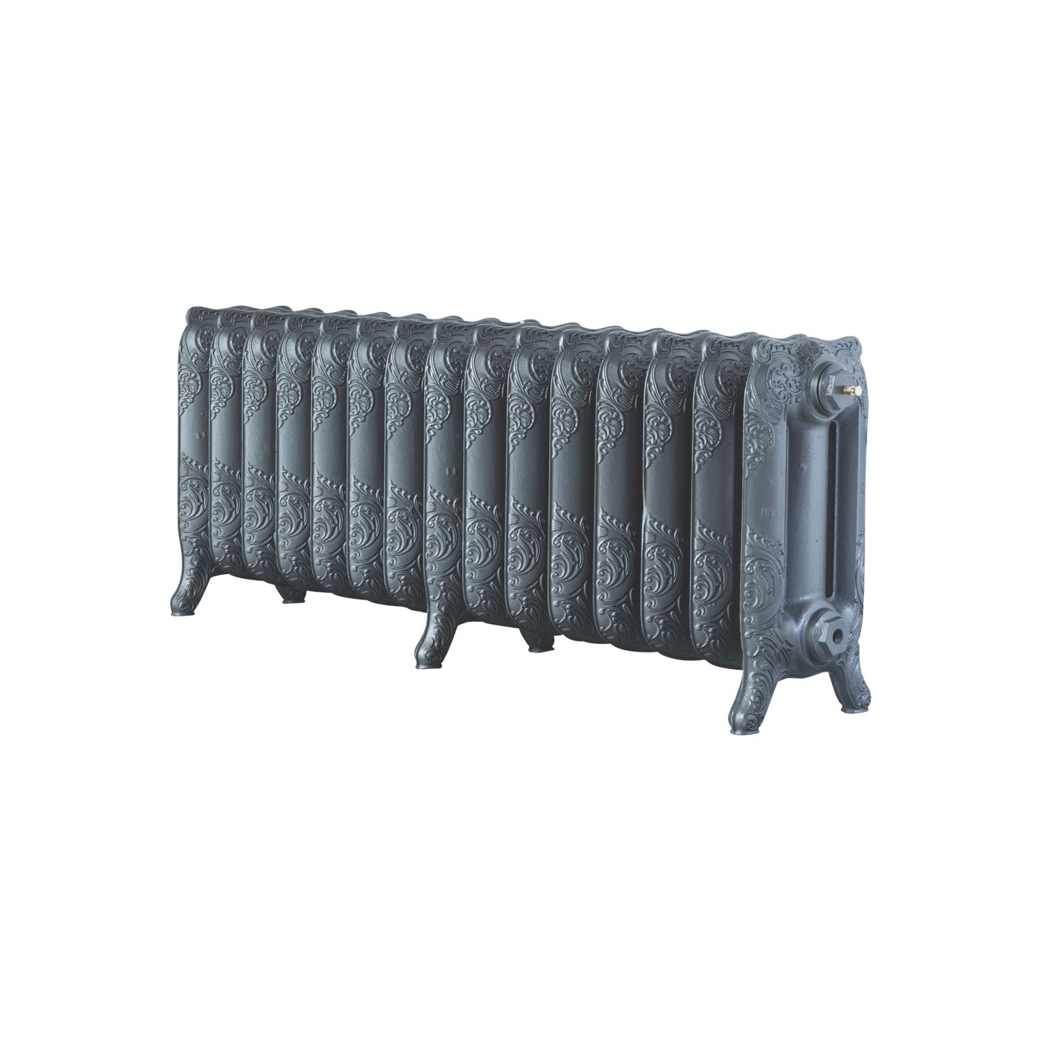 Arroll 470mm x 1234mm 4606BTU Cast Grey Cast Iron 3 Column Radiator (1927P)
