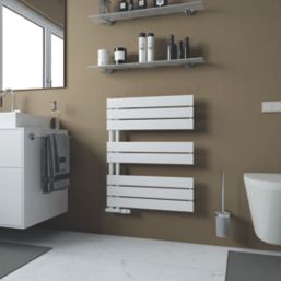 Ximax Oceanus Open Designer Towel Radiator 745mm x 600mm White 1526BTU