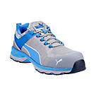 Puma Xcite Low Metal Free  Buckle Safety Trainers Grey/Blue Size 6.5