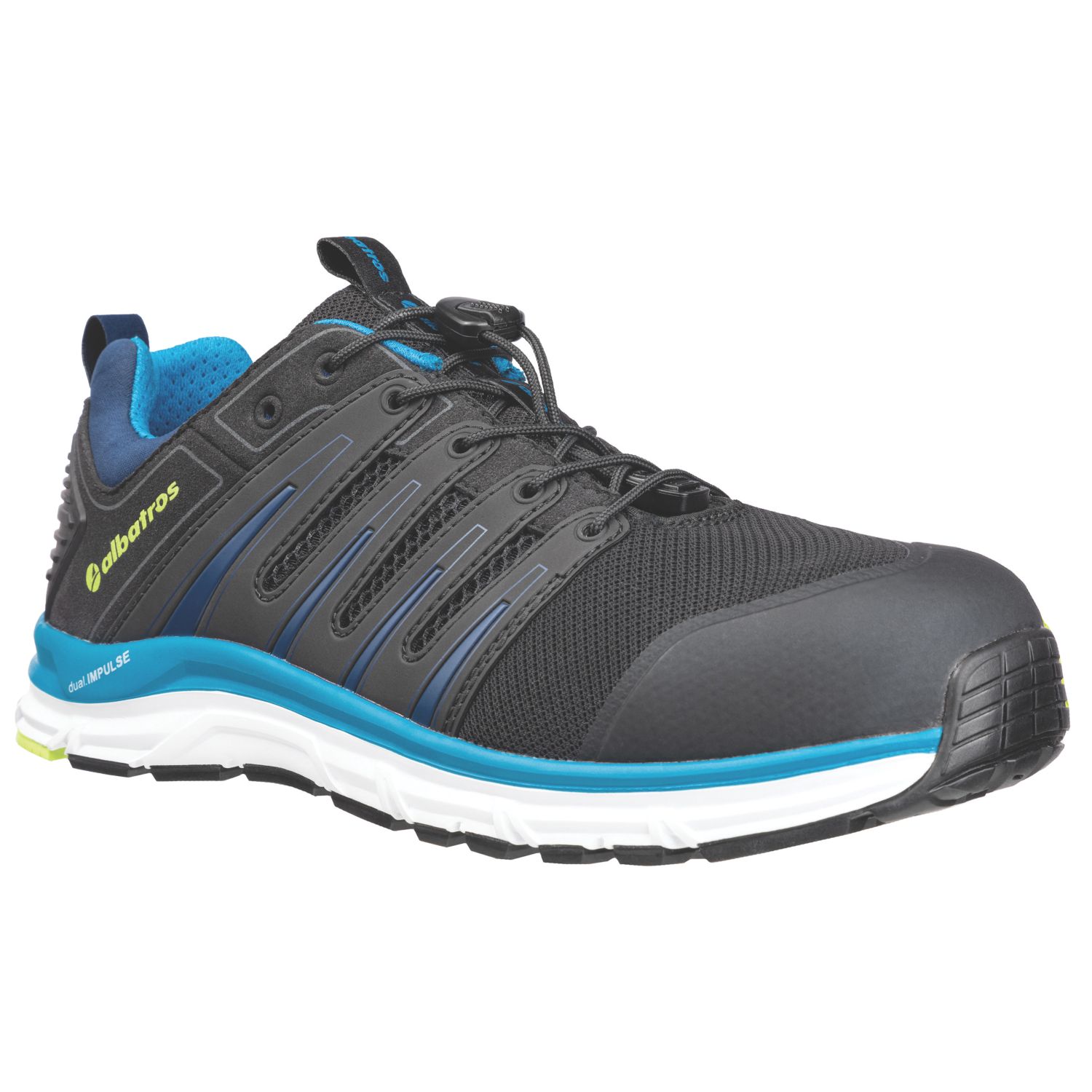 Albatros Breeze Impulse Low Size 10 Blue Safety Trainers (192KE)