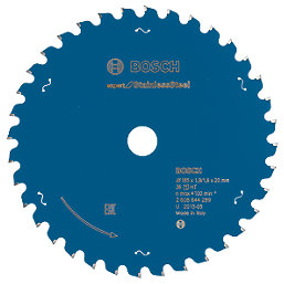 Bosch Expert Stainless Steel Circular Saw Blade 185mm x 20mm 36T