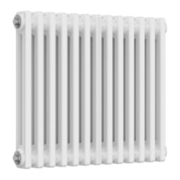 Reina 500mm x 605mm 1626BTU White Horizontal 2 Column Radiator