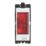 Contactum  Red Neon Power Indicator with White Inserts 230V