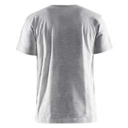 Blaklader 3D Short Sleeve T-Shirt Grey Melange 2X Large 46" Chest