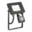 Sylvania SylFlood Outdoor LED Floodlight With PIR Sensor Black 18W 2000lm