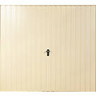 Gliderol Vertical 8' x 7' Non-Insulated Frameless Steel Up & Over Garage Door Ivory