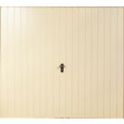 Gliderol Vertical 8' x 7' Non-Insulated Frameless Steel Up & Over Garage Door Ivory