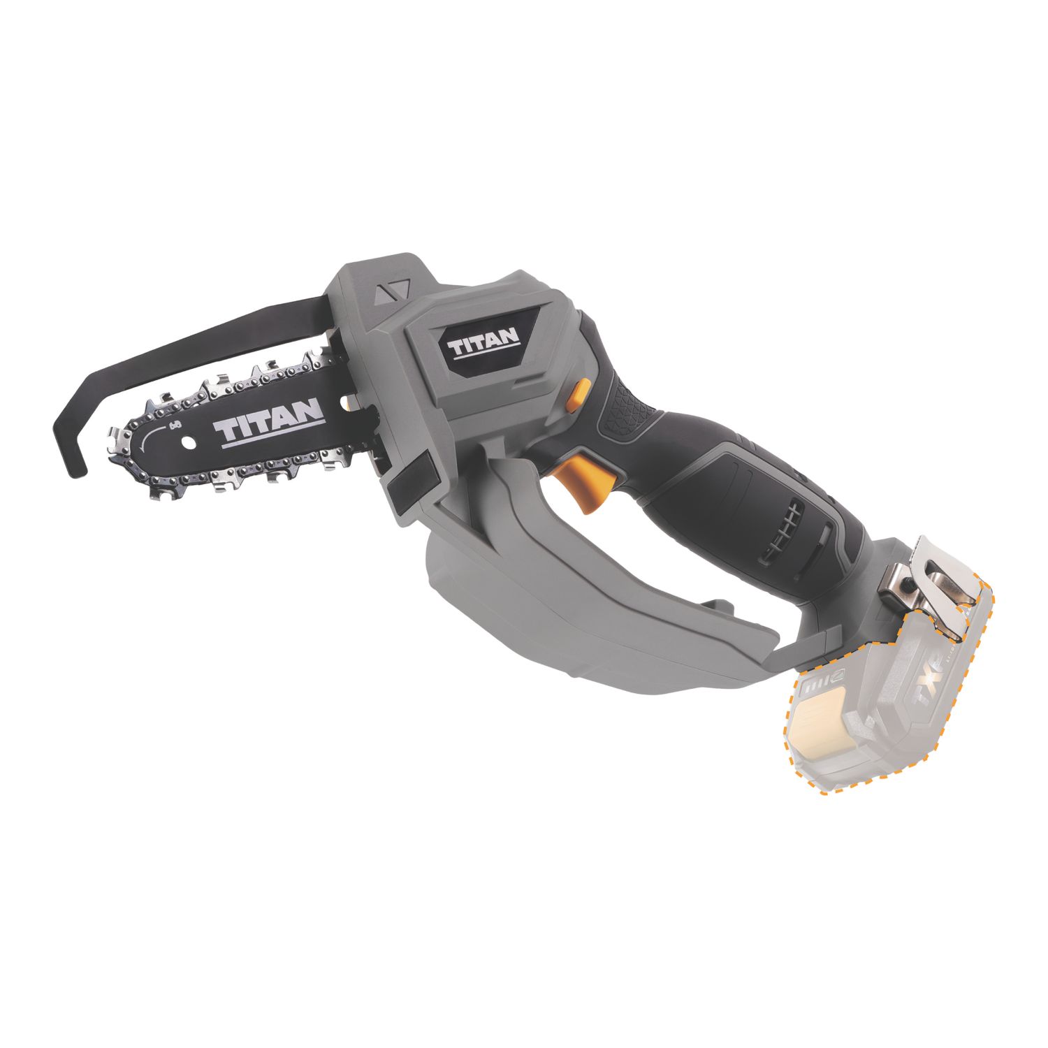 Titan TTI936GDO 18V Li-Ion TXP Cordless 15cm Pruning Saw - Bare (192YC)