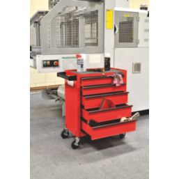 Hilka Pro-Craft G301T5BBS 5-Drawer Heavy Duty Tool Trolley