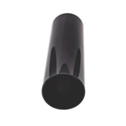 FloPlast  Round Downpipes Black 68mm x 2.5m 6 Pack