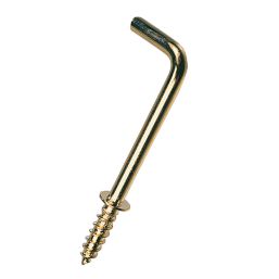 Cup Hooks 1/2 Brass Plated (Per 100)