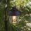 Lutec Cate 945mm Outdoor Post Light Black Rust