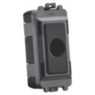 Knightsbridge GDM012AT 0A Grid Flex Outlet Anthracite