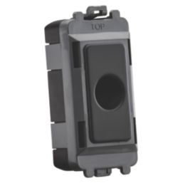 Knightsbridge GDM012AT 0A Grid Flex Outlet Anthracite