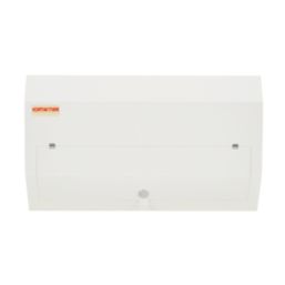 Contactum Defender 1.0 20-Module 16-Way Part-Populated  Main Switch Consumer Unit with SPD
