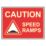 Essentials  "Caution Speed Ramps" Sign 450mm x 600mm