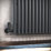 Terma Rolo-Room Designer Radiator 500mm x 865mm Dark Grey 2015BTU