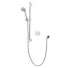 Aqualisa Smart Link Gravity-Pumped Rear-Fed Chrome Thermostatic Shower