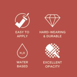 LickPro Max+ 5Ltr Red 02 Matt Emulsion  Paint