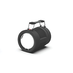 Nebo Big Poppy Rechargeable LED Flashlight & Lantern with Power Bank Grey 300lm