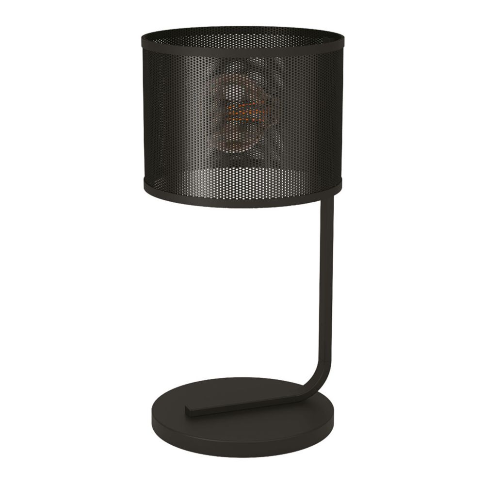 Eglo Manby Table Lamp Black Screwfix