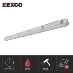 Lexco Alrai Single 5ft LED Dimmable CCT Batten 55W 3850-7700lm 220-240V
