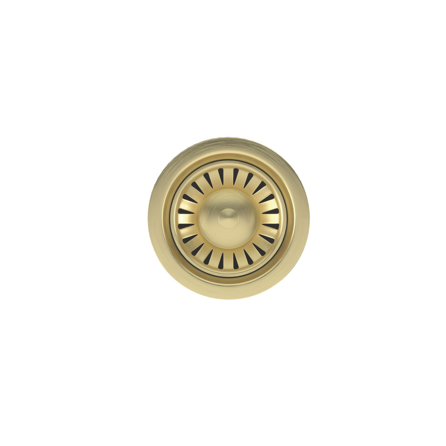 ETAL Sink Strainer Waste Brushed Brass 90mm (193VN)