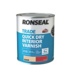 Rustins Quick Dry Varnish Matt Clear 500ML | Chris Stevens