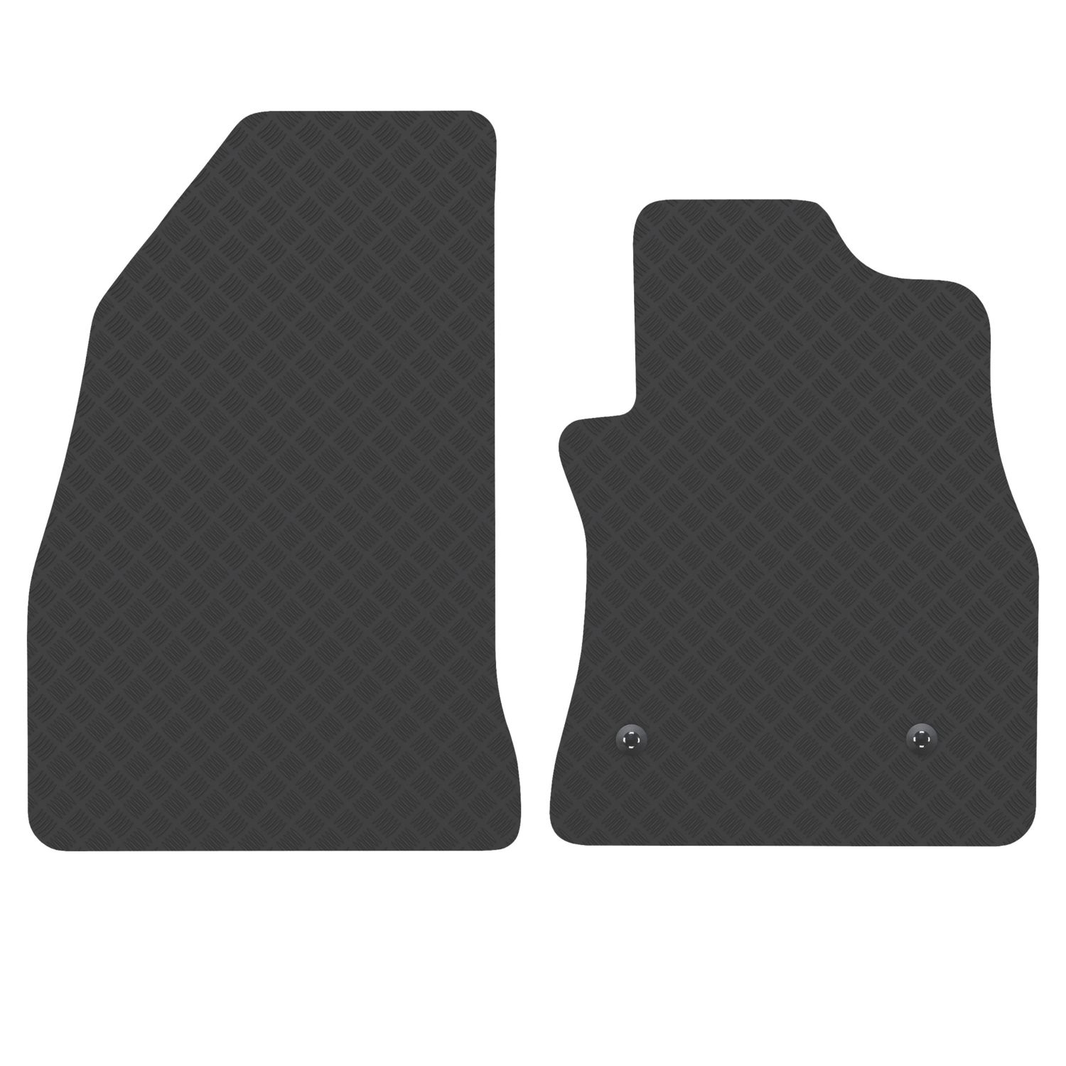 Car Mat Co. Vauxhall Combo 2010 - 2018 Rubber Car Mats 2 Piece Set (193VV)