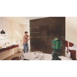 Bosch UniversalLevel 360 (TT150) 0603663E06 Green Self-Levelling Cross-Line Laser with Tripod