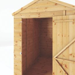 Mercia Modular 5' x 7' (Nominal) Apex Shiplap T&G Timber Shed