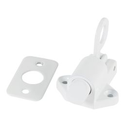 Smith & Locke Fanlight Catch White 51mm x 43mm