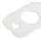 Smith & Locke Fanlight Catch White 51mm x 43mm