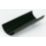 FloPlast  uPVC Half Round Gutter Black 112mm x 3m 6 Pack