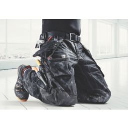 Snickers 3223 Floorlayer Work Trousers Grey/Black 36" W 30" L