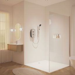 Aqualisa Lumi+ Mirrored 9.5kW  Electric Shower