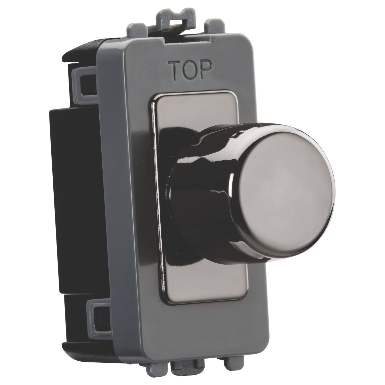 Knightsbridge 2-Way LED Grid Dimmer Switch Black Nickel (194CR)