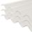 Radmat Building Materials  Corrugated Polycarbonate Roof Sheet Clear 2000mm x 0.8mm x 950mm 3 Pack