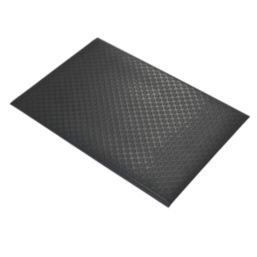 COBA Orthomat Dot Anti-Fatigue Floor Mat Black 1.5m x 0.9m x 9mm