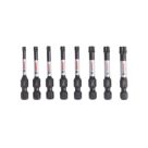Bosch  1/4" Hex Shank TX Impact Control Screwdriver Bits 8 Piece Set