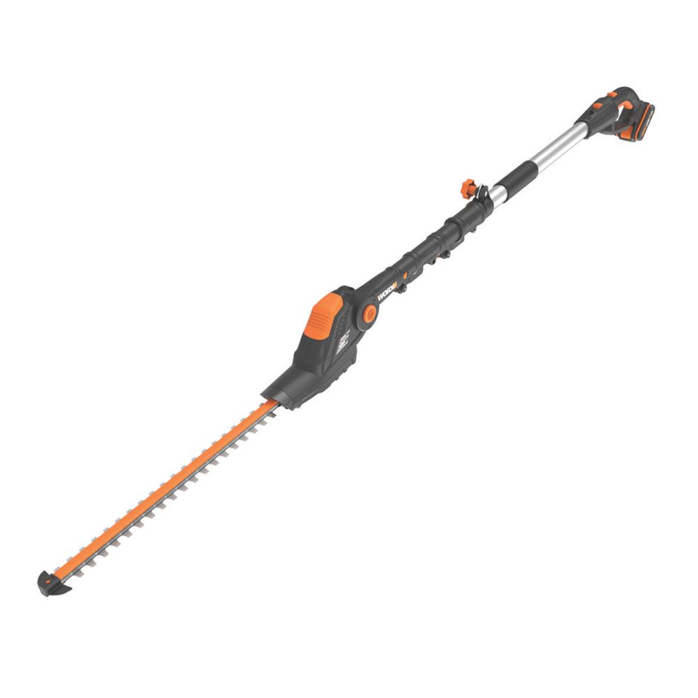 Worx WG252E 45cm 20V 1 x 2.0Ah Lithium PowerShare Cordless Hedge