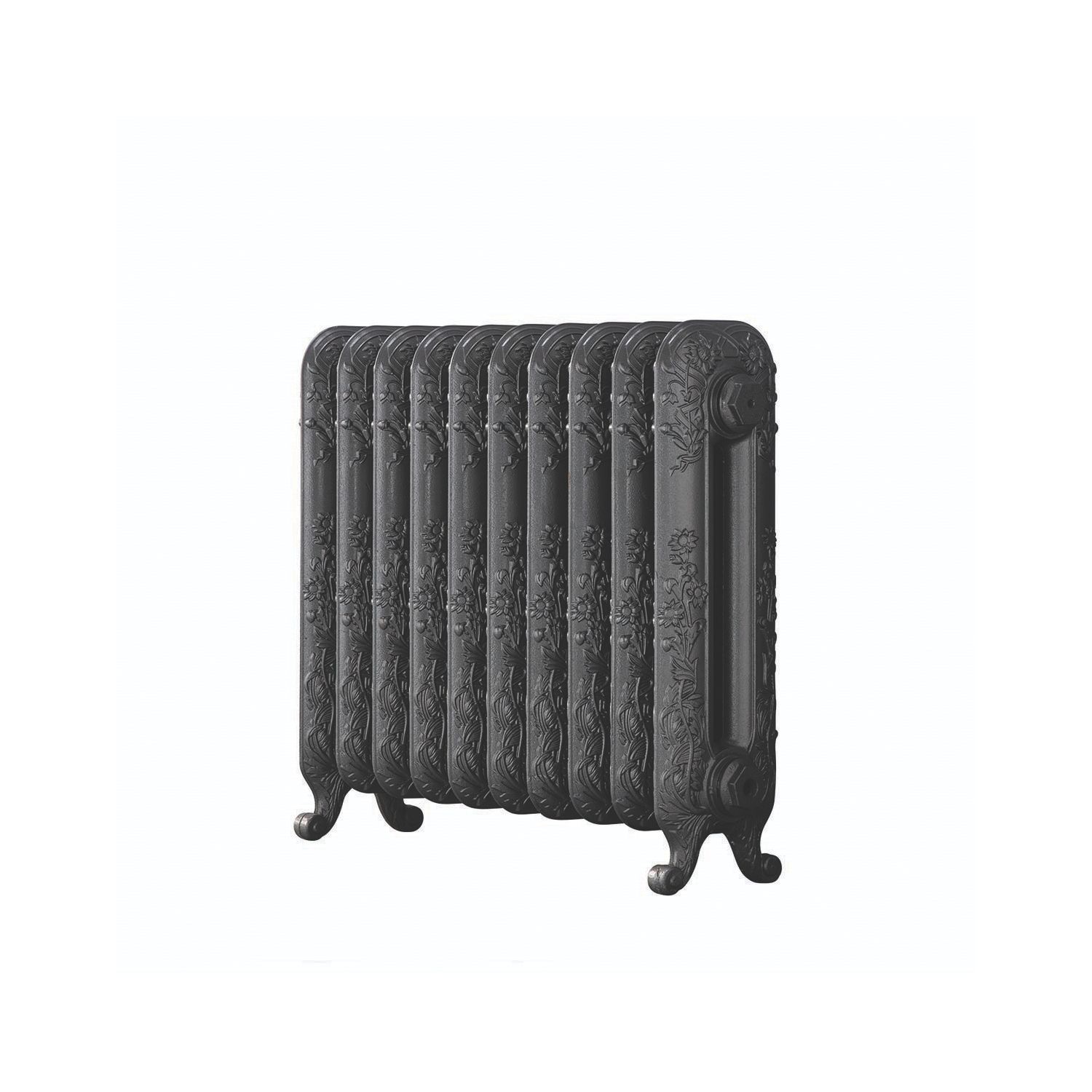 Arroll 597mm x 684mm 2590BTU Cast Grey Cast Iron 2 Column Radiator (194KY)