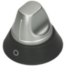 Hotpoint C00229951  Hob/Grill Silver/Black Control Knob Assembly