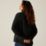 Regatta Frankie Womens Half-Length Front Zip Fleece Black Size 24