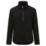 Regatta Frankie Womens Half-Length Front Zip Fleece Black Size 24