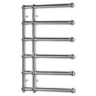 Towelrads 800mm x 500mm 742BTU Chrome Flat Designer Towel Radiator