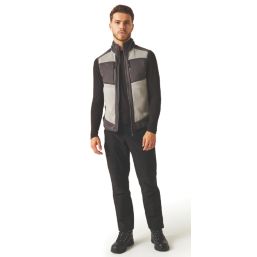 Regatta E-Volve Knit Stretch Bodywarmer Mineral Grey/Ash 2X Large 47" Chest